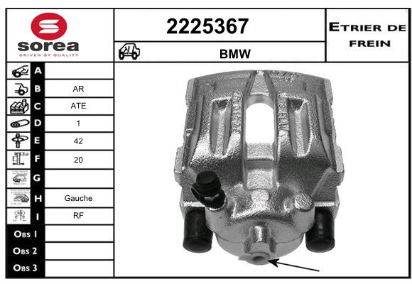 Etrier de frein SEEAC 4225367