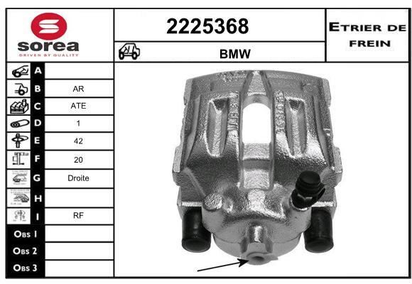 Etrier de frein SEEAC 4225368