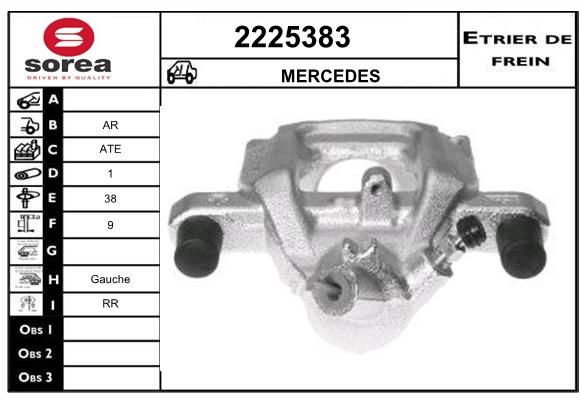 Etrier de frein SEEAC 4225383