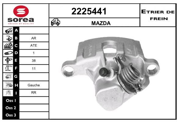 Etrier de frein SEEAC 4225441