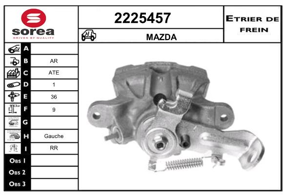 Etrier de frein SEEAC 4225457