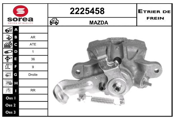 Etrier de frein SEEAC 4225458