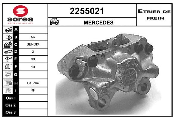 Etrier de frein SEEAC 4255021