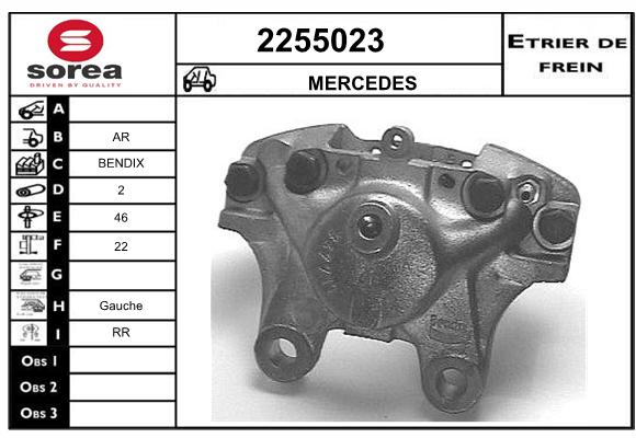 Etrier de frein SEEAC 4255023