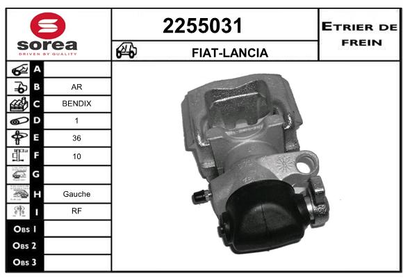 Etrier de frein SEEAC 4255031