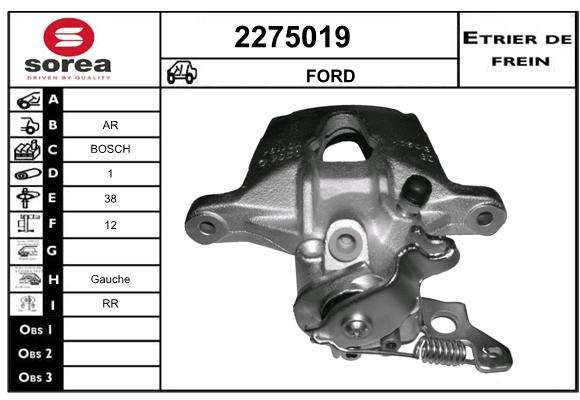 Etrier de frein SEEAC 4275019