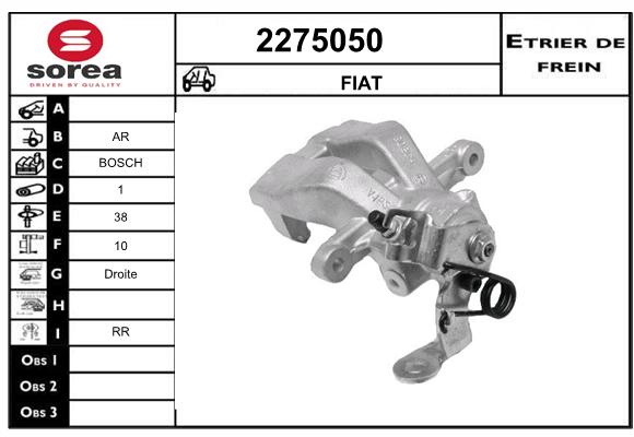 Etrier de frein SEEAC 4275050