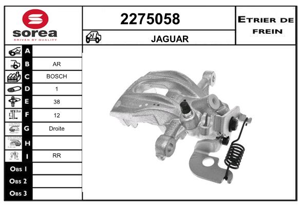 Etrier de frein SEEAC 4275058