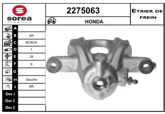 Etrier de frein SEEAC 4275063