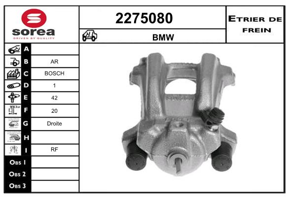 Etrier de frein SEEAC 4275080