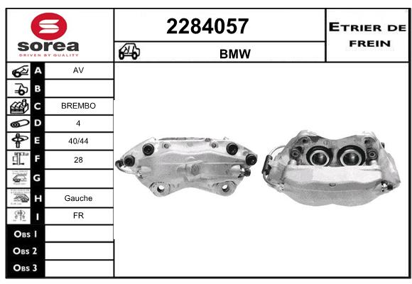 Etrier de frein SEEAC 4284057