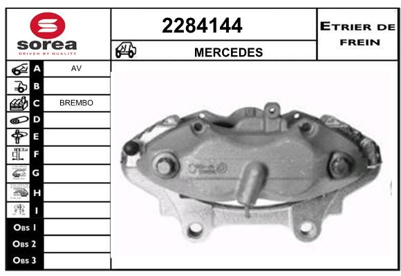 Etrier de frein SEEAC 4284144