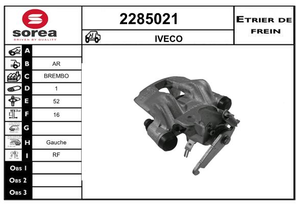 Etrier de frein SEEAC 4285021