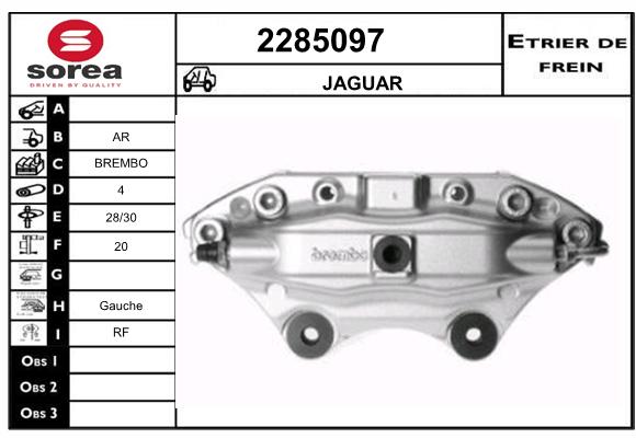 Etrier de frein SEEAC 4285097