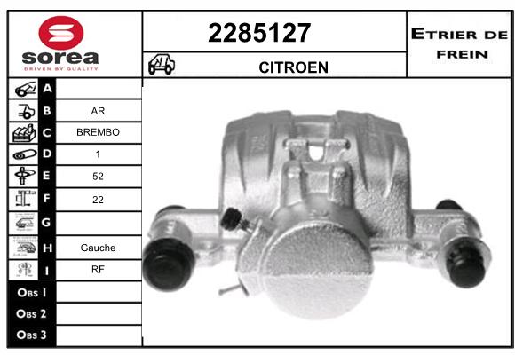 Etrier de frein SEEAC 4285127