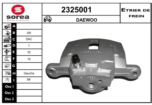 Etrier de frein SEEAC 4325001