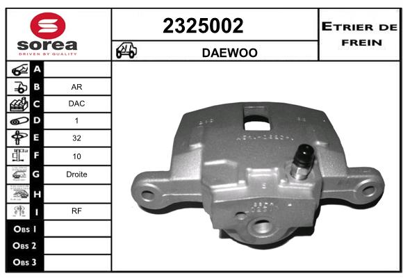 Etrier de frein SEEAC 4325002