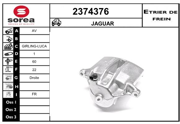 Etrier de frein SEEAC 4374376