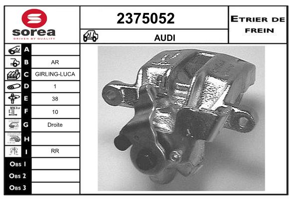 Etrier de frein SEEAC 4375052