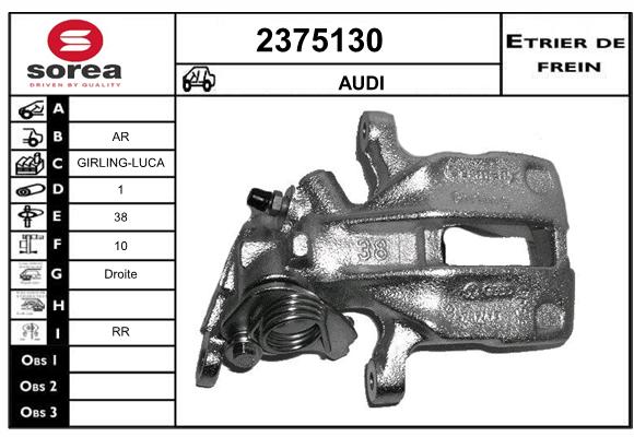 Etrier de frein SEEAC 4375130