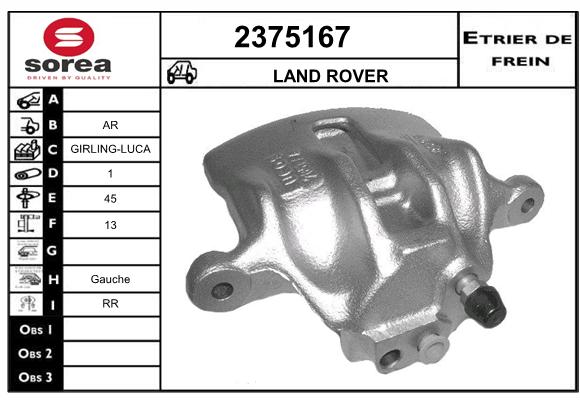 Etrier de frein SEEAC 4375167