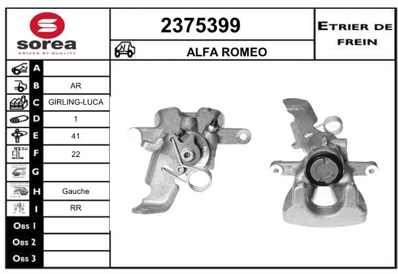 Etrier de frein SEEAC 4375399