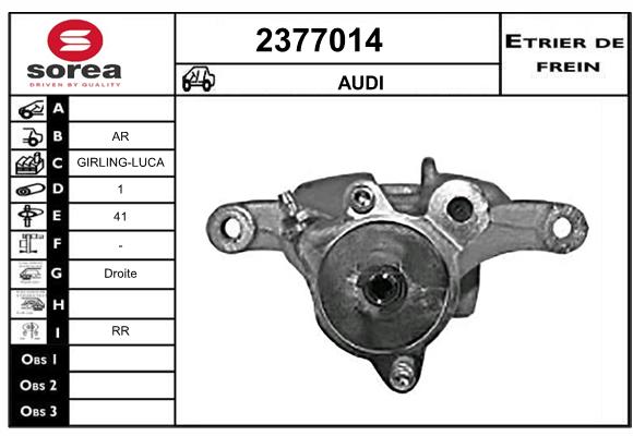 Etrier de frein SEEAC 4377014