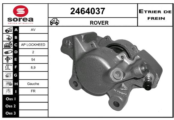 Etrier de frein SEEAC 4464037