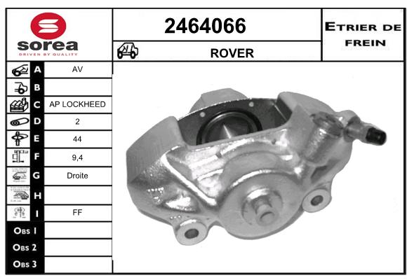 Etrier de frein SEEAC 4464066