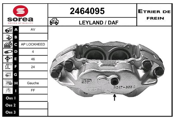 Etrier de frein SEEAC 4464095