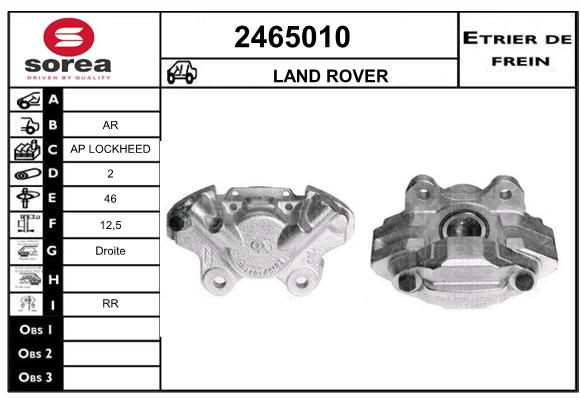 Etrier de frein SEEAC 4465010