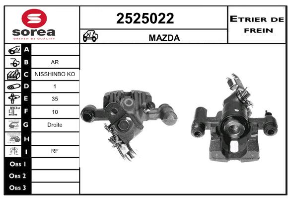 Etrier de frein SEEAC 4525022