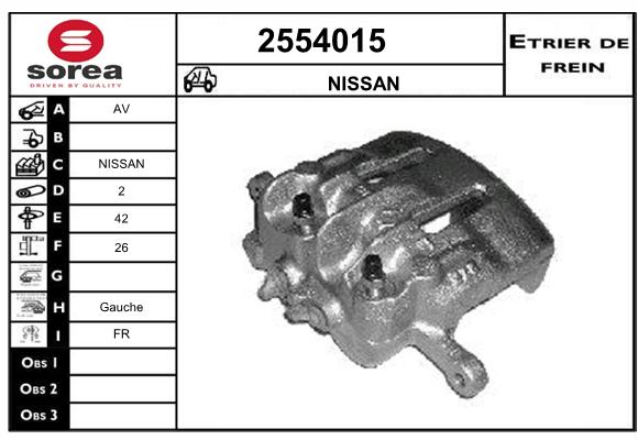 Etrier de frein SEEAC 4554015