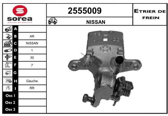 Etrier de frein SEEAC 4555009