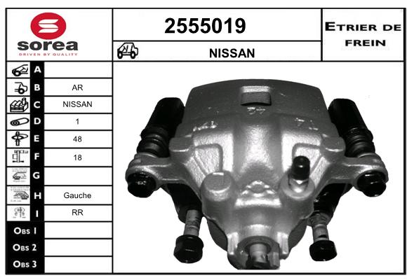 Etrier de frein SEEAC 4555019