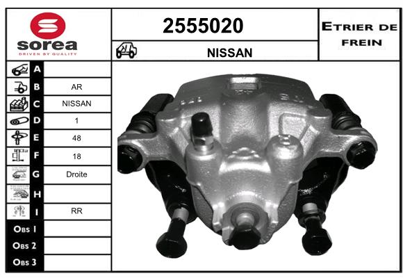 Etrier de frein SEEAC 4555020