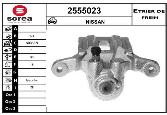 Etrier de frein SEEAC 4555023