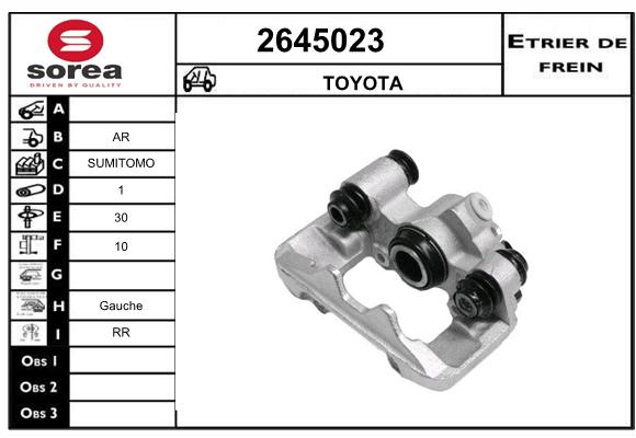 Etrier de frein SEEAC 4645023