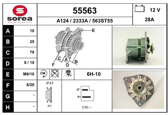 Alternateur SEEAC 2333A