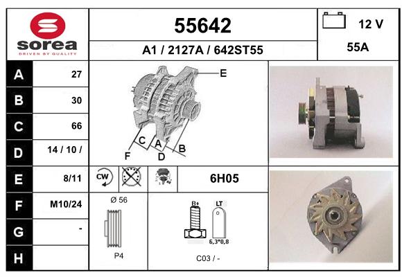 Alternateur SEEAC 2127A