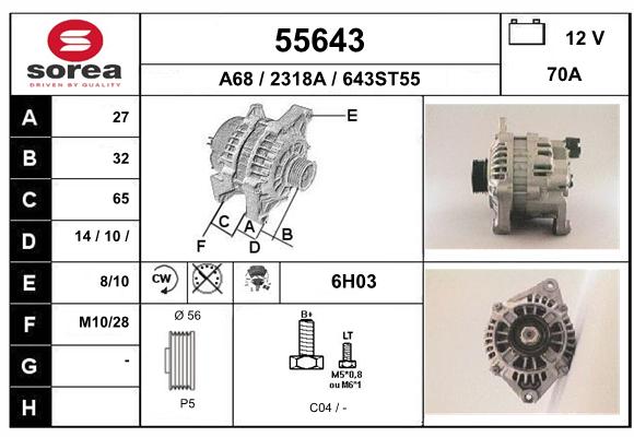 Alternateur SEEAC 2318A