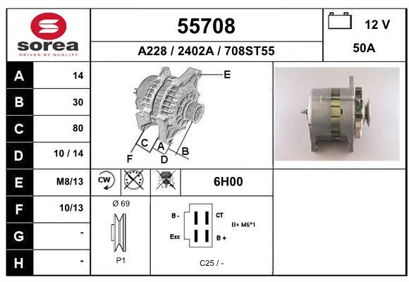 Alternateur SEEAC 2402A