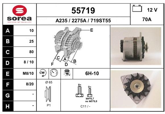 Alternateur SEEAC 2275A