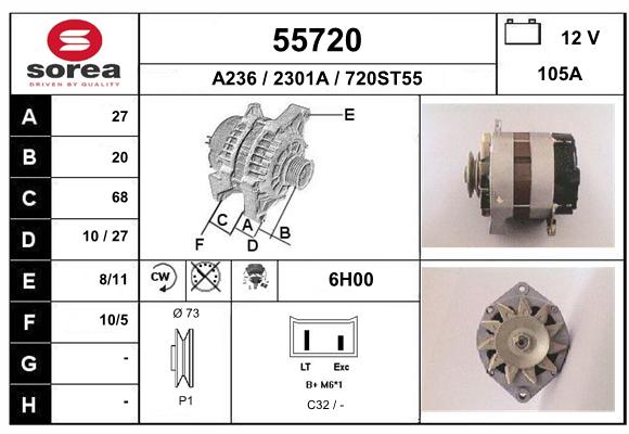 Alternateur SEEAC 2301A