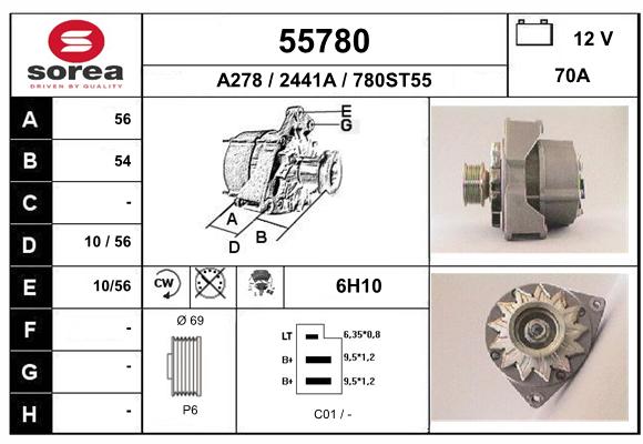 Alternateur SEEAC 2441A