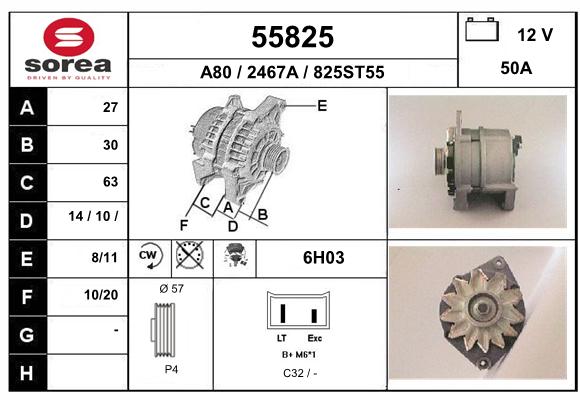 Alternateur SEEAC 2467A