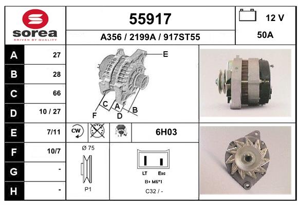 Alternateur SEEAC 2199A