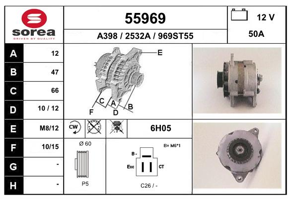 Alternateur SEEAC 2532A