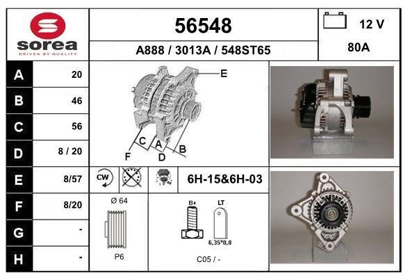 Alternateur SEEAC 3013A