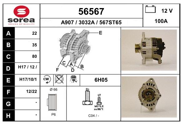 Alternateur SEEAC 3032A